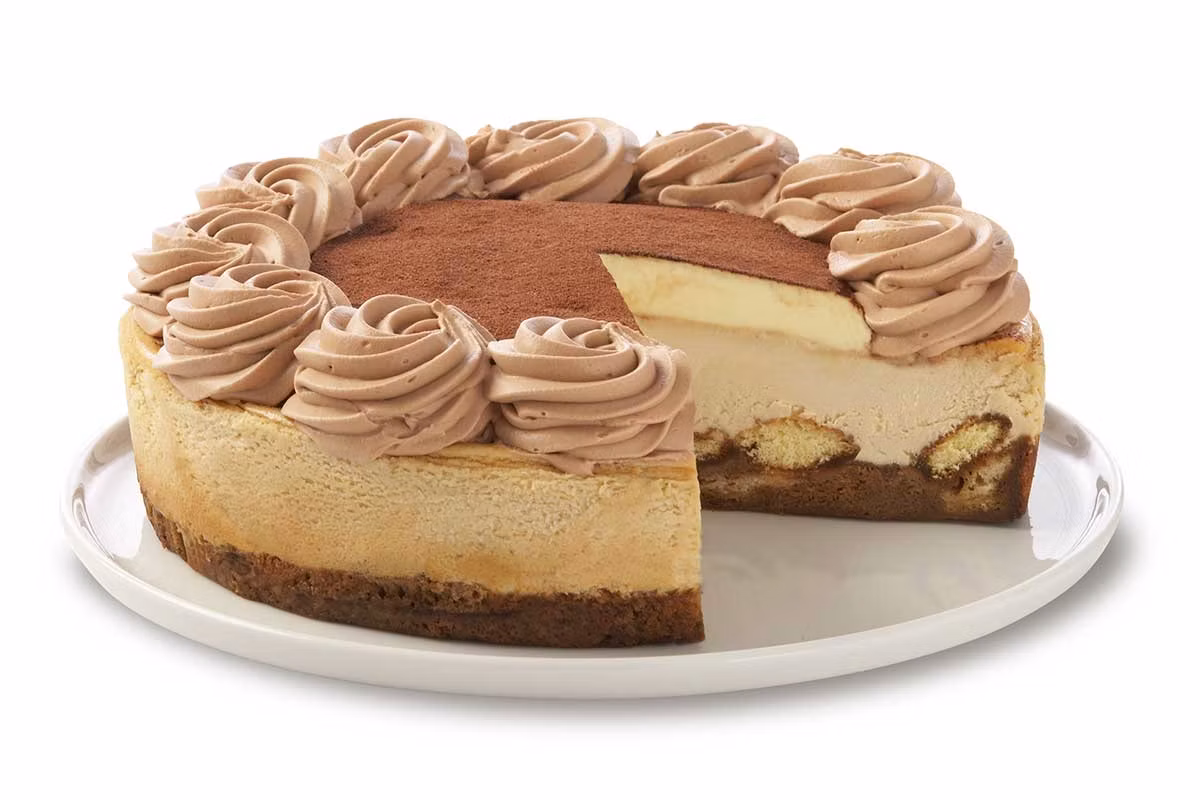 10-Inch Tiramisu Cheesecake - The Cheesecake Factory Menu Prices 2026